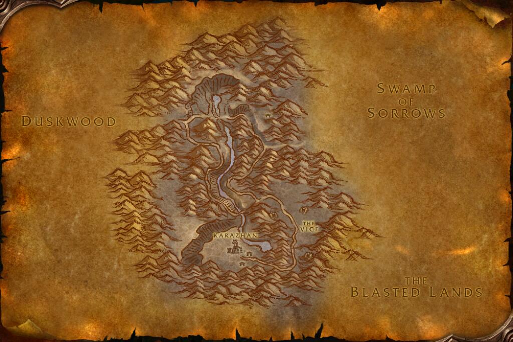 Map of Deadwind Pass