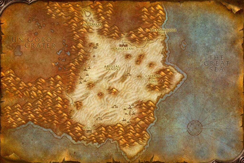 Map of Tanaris
