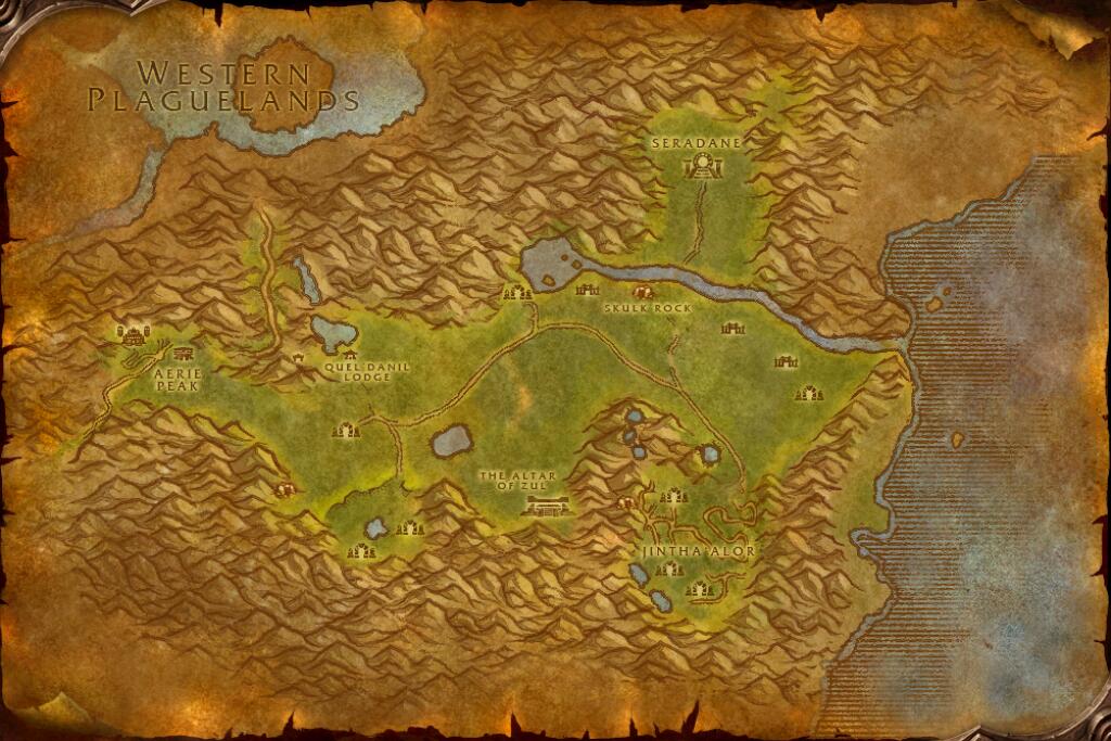 Map of The Hinterlands